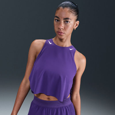 Nike Aero Swift メッシュタンクトップ Nike AeroSwift Women's Dri-FIT ADV Cropped Running Tank Top